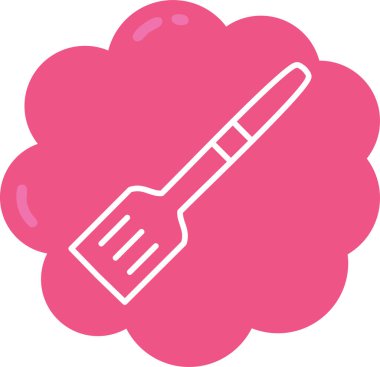 fırça. Web simgesi basit illüstrasyon