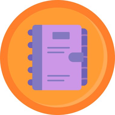 belge simgesi vektör illüstrasyonu