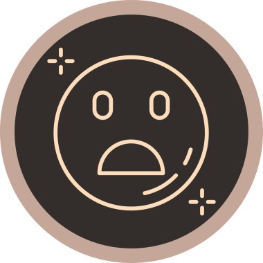 emojinin vektör illüstrasyonu