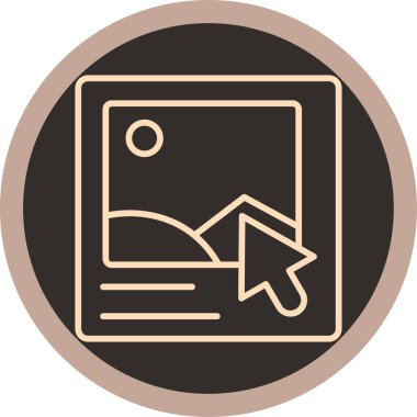 Bir kitap simgesinin vektör illüstrasyonu