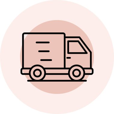 kamyon simgesi çizimi