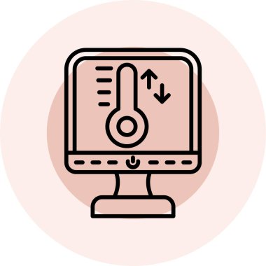 seo modern simgesinin vektör illüstrasyonu