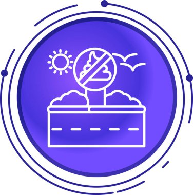 Güneş simgesinin vektör illüstrasyonu