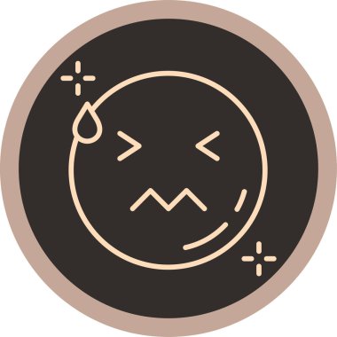 Bir simgenin vektör illüstrasyonu