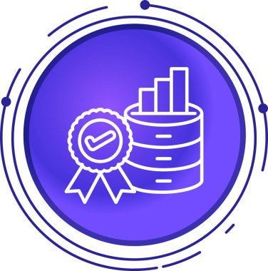 iş başarısı ödülü simgesi - özet biçimi