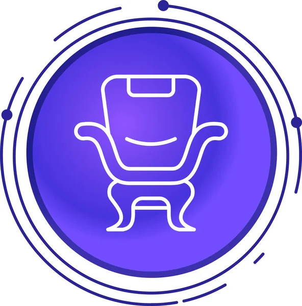 Beyaz çizgi sihirli kazan ikonu beyaz ve beyaz arkaplanda izole edilmiş. Cadılar bayramın kutlu olsun. Mavi altıgen düğmesi. vektör illüstrasyonu