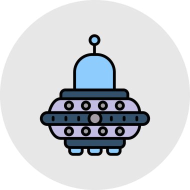 Vektör evrensel simgesi Trendy bakmak.