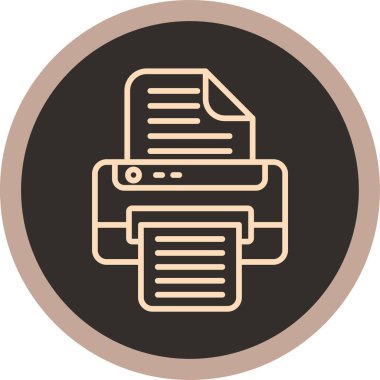 Kağıt yaprağının vektör simgesi