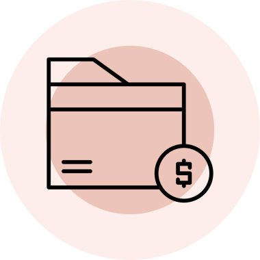 Nakit. Web simgesi basit illüstrasyon