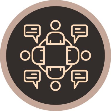 seo modern simgesinin vektör illüstrasyonu