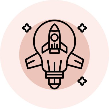 Sıcak ve uçan sıcak hava balonu ikonu beyaz arka planda izole edildi. Ateşli bir şekilde uçuyor. Mutlu yeni semboller. Renkli taslak konsepti. vektör