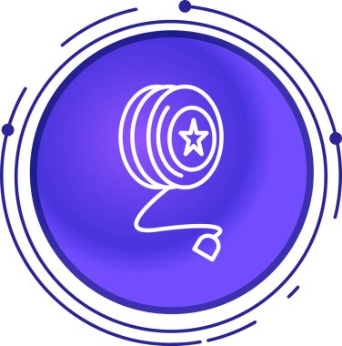 Pusula simgesi beyaz arkaplanda izole edildi. Rüzgâr yön bulma sembolü. Rüzgar gül işareti. Renkli taslak konsepti. Vektör.