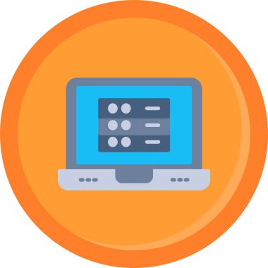 Web tasarım ikonu vektör illüstrasyonu