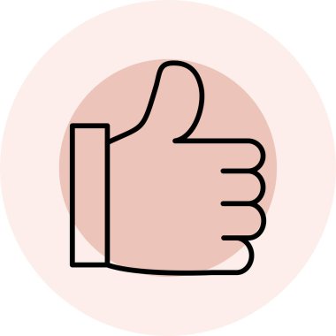 Başparmağını kaldır. Web simgesi