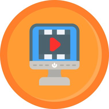 Video oyunu simgesi vektör illüstrasyonu