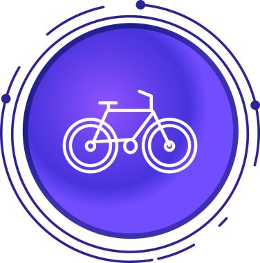 motor modern simgesi, vektör illüstrasyonu