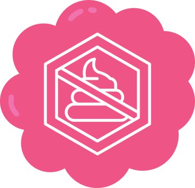 Tek bir izole edilmiş çöp simgesinin vektör çizimi