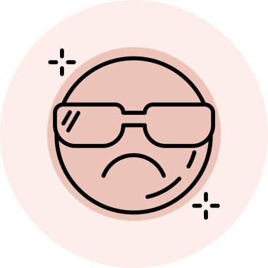 avatar simgesi vektör illüstrasyonu