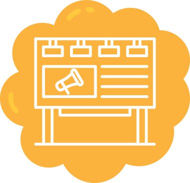 Takvim. Web simgesi basit illüstrasyon