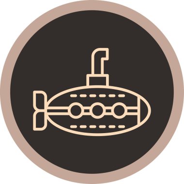 Bir helikopter simgesinin vektör illüstrasyonu