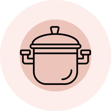 Kettle simge vektör illüstrasyonu