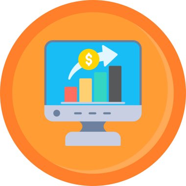 bilgisayar simgesi vektör illüstrasyonu