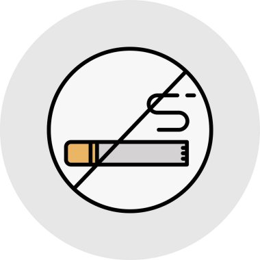 bir arkaplanda izole edilmiş sigara vektörü illüstrasyonu