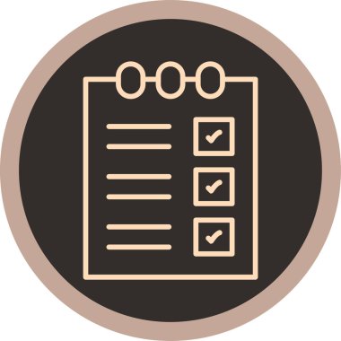 Pano. Web simgesi basit illüstrasyon