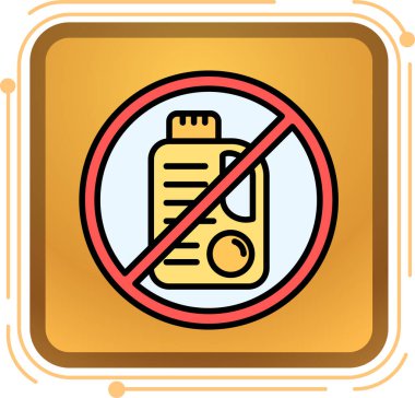 Beyaz arkaplanda izole edilmiş düz moda sigara simgesi yok