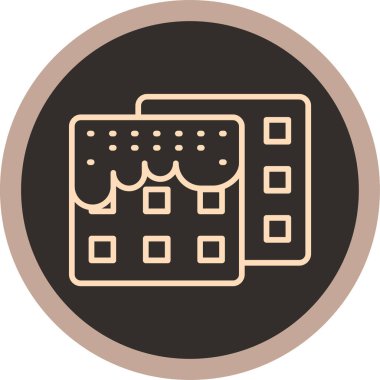 Takvim simgesi vektör illüstrasyonu