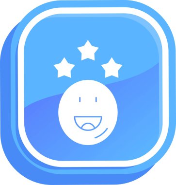 İfade simgesi, vektör illüstrasyonu