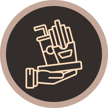 vektör Sigara Simgesi illüstrasyonu