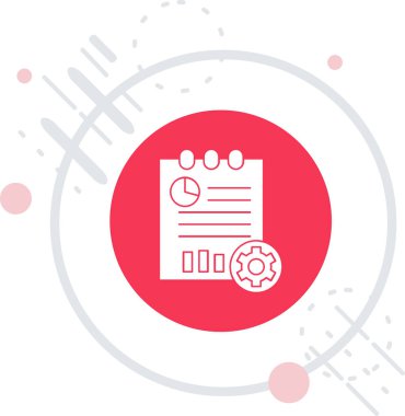 beyaz arkaplanda kontrol listesi simgesi olan satır panosu. Renkli taslak konsepti. vektör illüstrasyonu