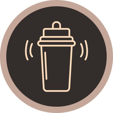 Modern simgenin vektör illüstrasyonu