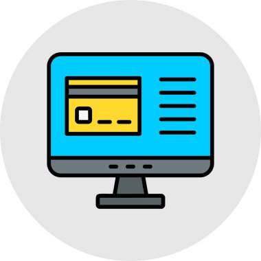 Web sitesi, vektör illüstrasyonu için web tasarım simgesi