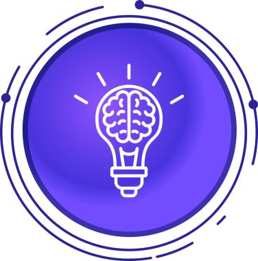 ampul simgesi vektör illüstrasyonu