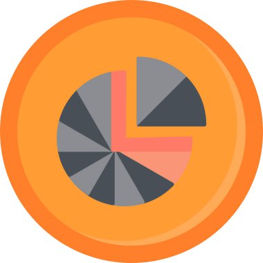 iş grafiği ikon vektör illüstrasyonu