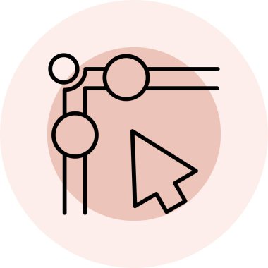 İnsan simgesinin vektör illüstrasyonu