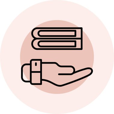 b b simgesinin vektör illüstrasyonu