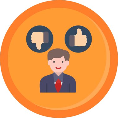 Müşteri servisi. Basit simge