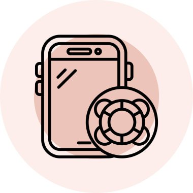 seo modern simgesinin vektör illüstrasyonu