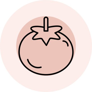 Basit vektör illüstrasyonu, simge