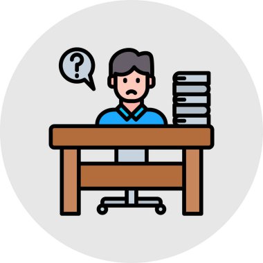 Öğrenci ikonu. özet öğrenci erkek vektör simgesi rengi düz izole