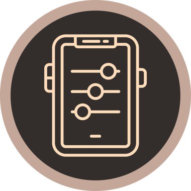 Cep telefonu. Basit tasarım