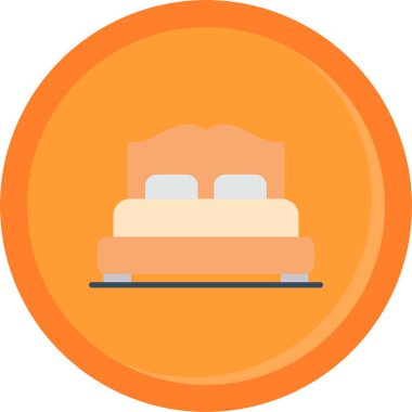 Kek. Web simgesi basit illüstrasyon