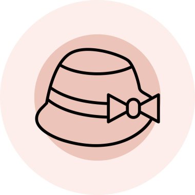 Bir şapka illüstrasyonu