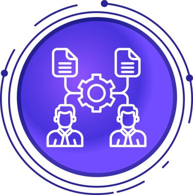 seo modern simgesinin vektör illüstrasyonu