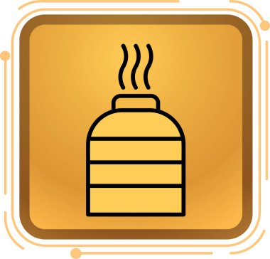 Bir fincan kahve ikonu.