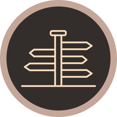 ok simgesinin vektör illüstrasyonu