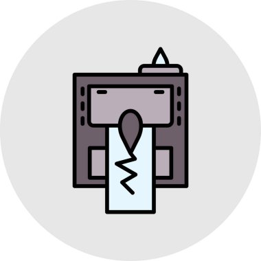 elektrik dolgu vektörü illüstrasyonu